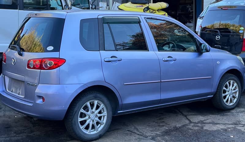 富士川町のお客様から廃車買取したマツダデミオ