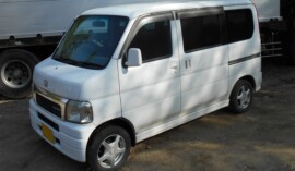 北杜市のお客様から廃車買取したホンダ バモス