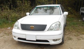 甲府市のお客様から廃車買取したトヨタ セルシオ