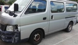 市川三郷町のお客様から廃車買取した日産キャラバン