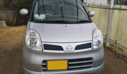 山梨市のお客様から廃車買取した日産モコ