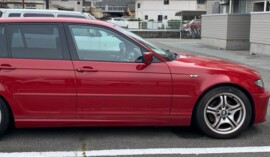 笛吹市のお客様から廃車買取したBMW 3シリーズ