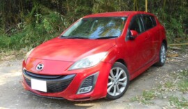 甲府市のお客様から廃車買取したマツダ アテンザスポーツ