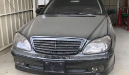 韮崎市のお客様から廃車買取したメルセデスベンツ