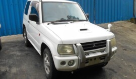 韮崎市のお客様から廃車買取した三菱パジェロミニ