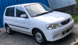 甲府市のお客様から廃車買取したマツダ デミオ