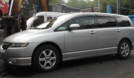 甲府市のお客様から廃車買取したホンダ オデッセイ