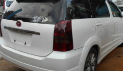 小菅村のお客様から廃車買取したトヨタ ウィッシュ