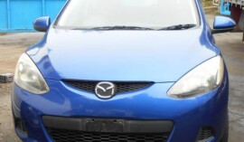 甲府市のお客様から廃車買取したマツダ デミオ