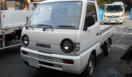 笛吹市のお客様から廃車買取したスズキキャリートラック