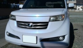 甲府市のお客様から廃車買取したトヨタbB