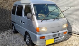 笛吹市のお客様から廃車買取したスズキエブリィ