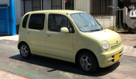 甲斐市のお客様から廃車買取したダイハツムーブラテ
