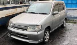 笛吹市のお客様から廃車買取した日産キューブ