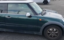 甲斐市のお客様から廃車買取したミニクーパー