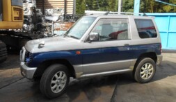 鳴沢村のお客様から廃車買取した三菱パジェロミニ