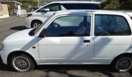 笛吹市のお客様から廃車買取したダイハツミラ