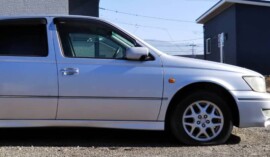 甲府市のお客様から廃車買取したトヨタビスタアルデオ