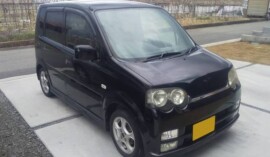 笛吹市のお客様から廃車買取したダイハツムーヴ