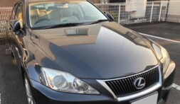 中央市のお客様から廃車買取したレクサスIS