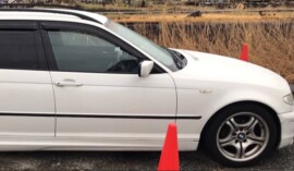 甲府市のお客様から廃車買取したBMW318