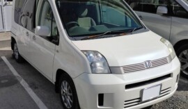 笛吹市のお客様から廃車買取したホンダモビリオ