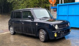 笛吹市のお客様から廃車買取したスズキアルトラパン
