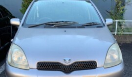 笛吹市のお客様から廃車買取したトヨタヴィッツ