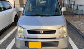 笛吹市のお客様から廃車買取したスズキワゴンR