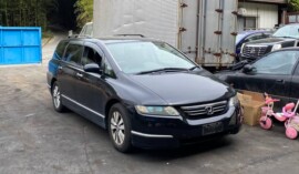 甲府市のお客様から廃車買取したホンダオデッセイ