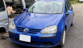 甲府市のお客様から廃車買取したフォルクスワーゲンゴルフ