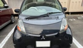 韮崎市のお客様から廃車買取した三菱アイ