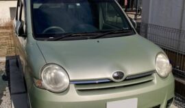 笛吹市のお客様から廃車買取したトヨタシエンタ