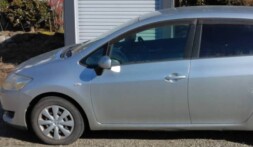 大月市のお客様から廃車買取したトヨタオーリス