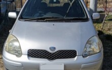 笛吹市のお客様から廃車買取したトヨタヴィッツ