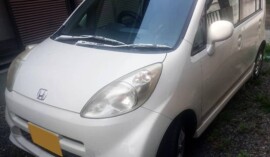 笛吹市のお客様から廃車買取したホンダライフ