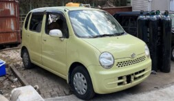 甲府市のお客様から廃車買取したダイハツムーブラテ