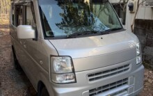 山中湖村のお客様から廃車買取したスズキエヴリー