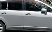 身延町のお客様から廃車買取した日産 ティーダ