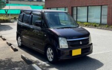 甲府市のお客様から廃車買取したスズキワゴンR