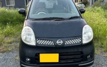 富士吉田市のお客様から廃車買取した日産モコ