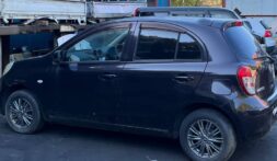 北杜市のお客様から廃車買取した日産マーチ