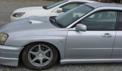 笛吹市のお客様から廃車買取したスバルインプレッサ