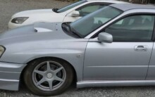 笛吹市のお客様から廃車買取したスバルインプレッサ