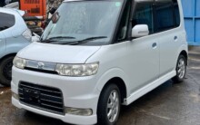 笛吹市のお客様から廃車買取したダイハツタント
