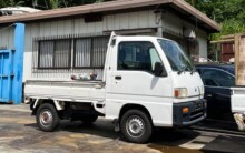 甲州市のお客様から廃車買取したスバルサンバー