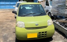 昭和町のお客様から廃車買取したダイハツタント